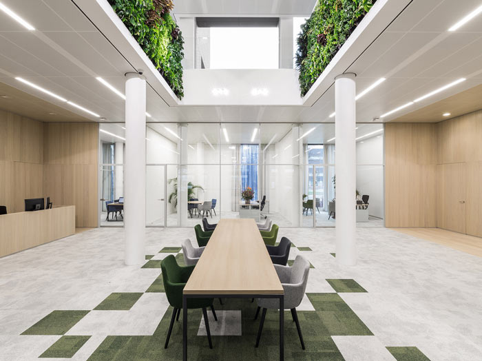 绿色食品公司办公室设计方案